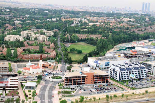 Vista aérea de Alcobendas