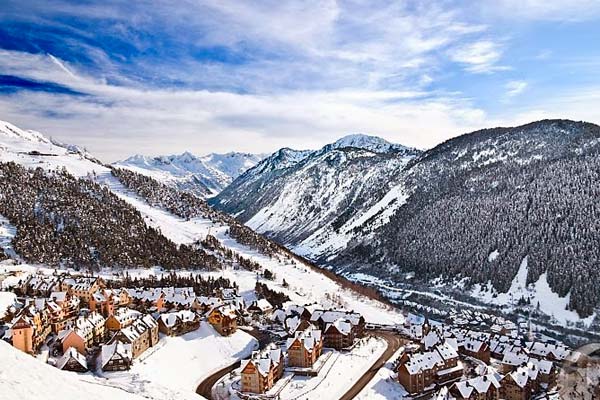 Vista de Baqueira Beret