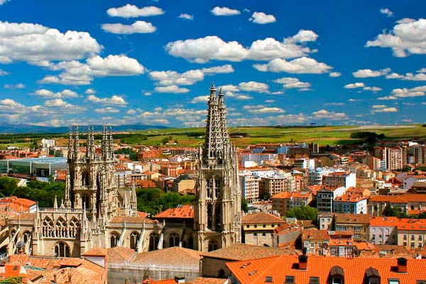 Vistas de las que disfrutarás en una escapada romántica a Burgos