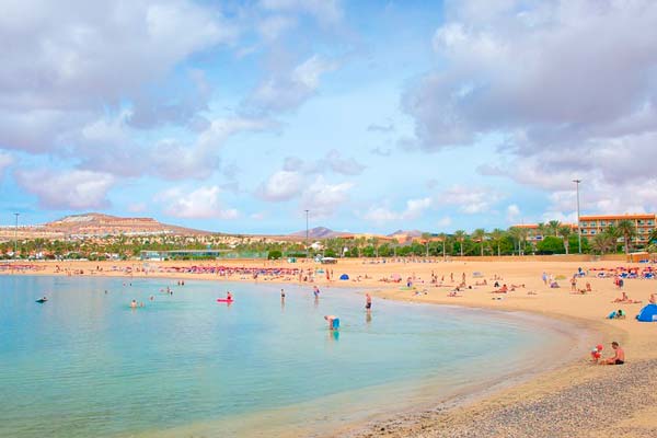 Playa en Caleta de Fuste