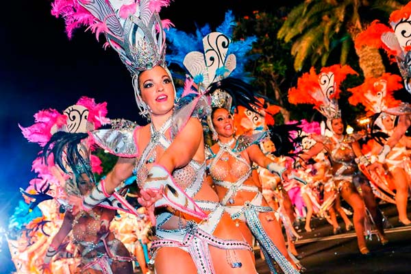 Imagen de los carnavales de Tenerife