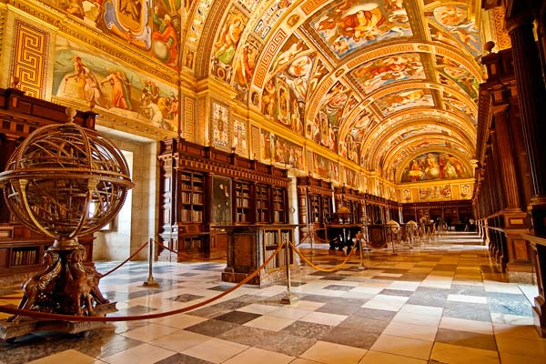Interior del monasterio del Escorial
