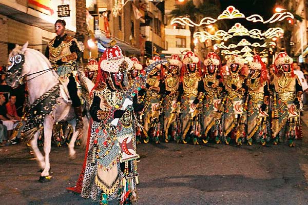 Fiesta de Moros y Cristianos en esta localidad