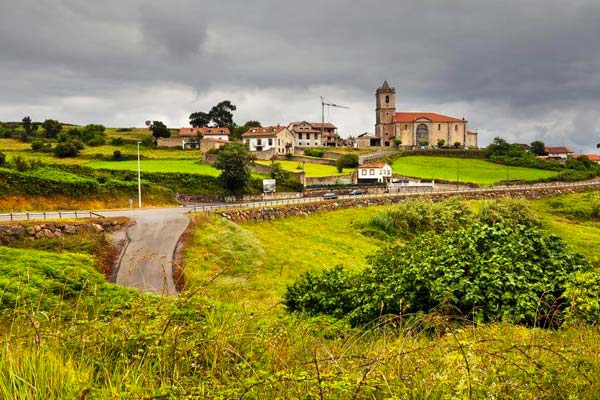 Paisaje que se puede disfrutar al visitar Cantabria