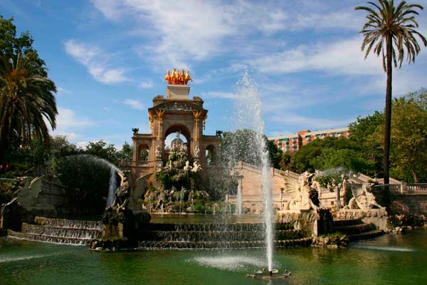 Parque de la Ciudadela en Barcelona