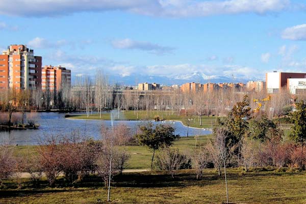 Imagen del parque más grande que podemos visitar en Fuenlabrada