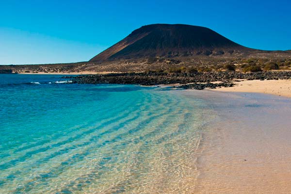 Aspecto de una de las playas de la Graciosa