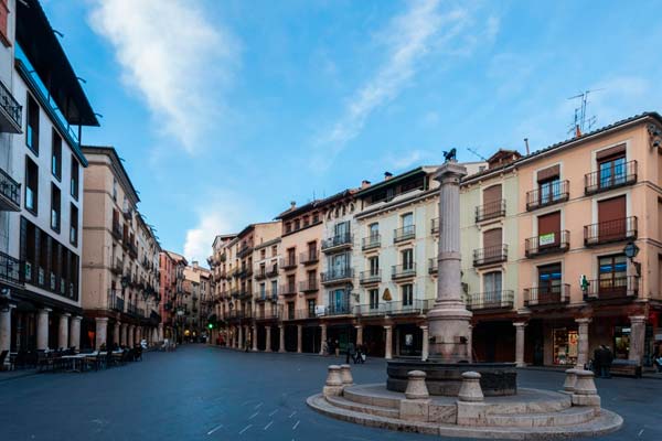 Plaza del Torico en Teruel