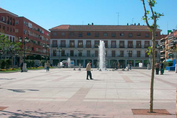 Plaza Mayor en Torrejón de Ardoz