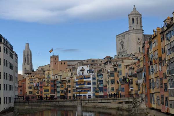 Vistas románticas de Girona